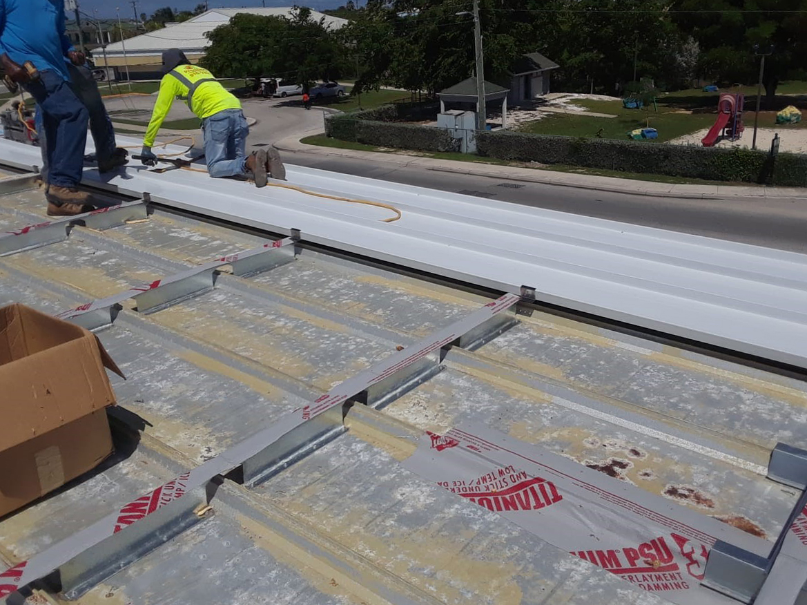 Commercial Project in Grand Cayman made to withstand hurricane-force winds