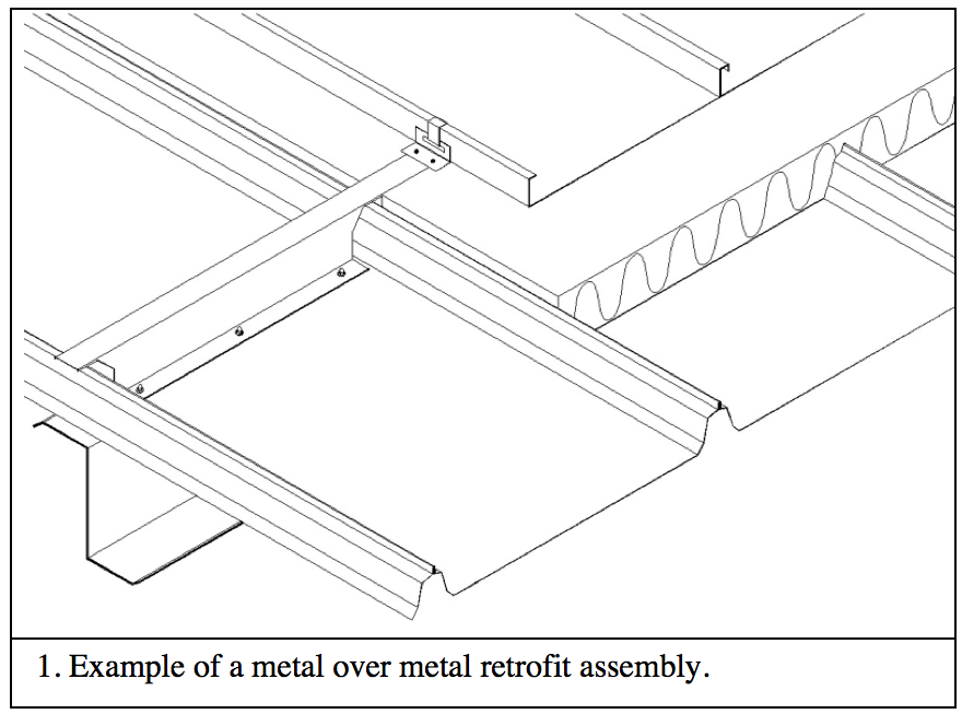 Comparison of Retrofit Systems Over Existing Metal Roofs