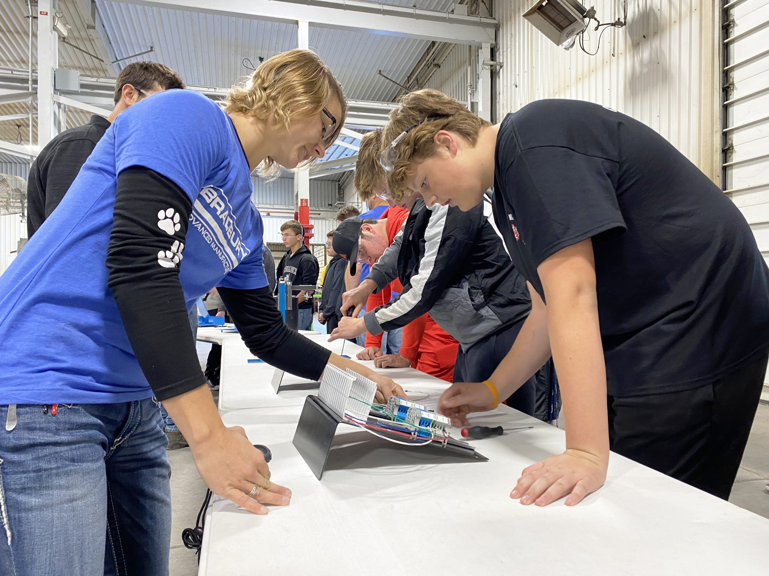 Bradbury Co. Hosts Over 300 Students for Annual Manufacturing Day