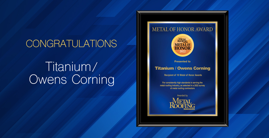 Titanium® – Metal of Honor 2022