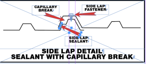 Sealing Metal Roof Side Lap Seams | Metal Roofing Magazine