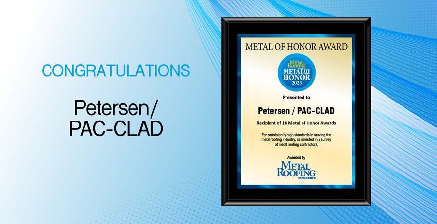 PAC-CLAD | Petersen – Metal of Honor 2023
