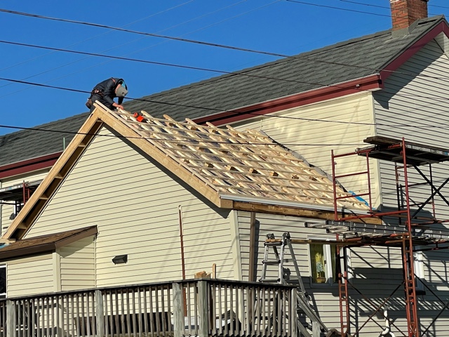 Re-roofing with metal