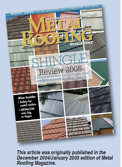 Flashback 2004: Rain Harvesting Loves Metal Roofs 