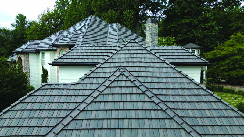 Re-roofing project in Maple Valley, Washington, installed by Mountaintop Metal Roofing [https://www.mountaintopmetalroofing.com] Photos courtesy of the Metal Roofing Alliance/Mountaintop Metal Roofing