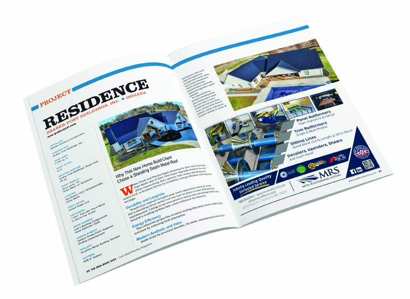 Submit Your Project to the Metal Roofing IDEA Book and Gain National Recognition