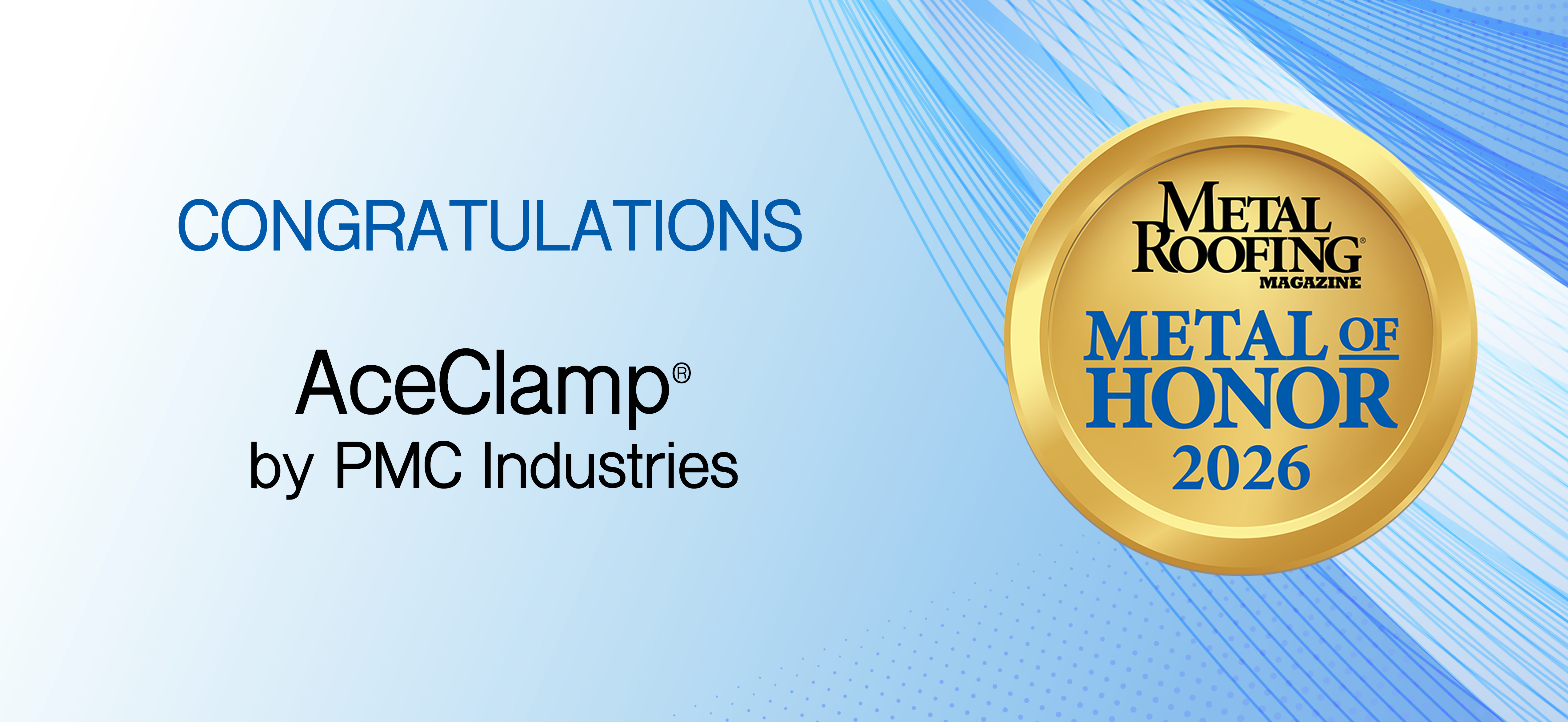 Metal of Honor 2026: AceClamp® by PMC Industries