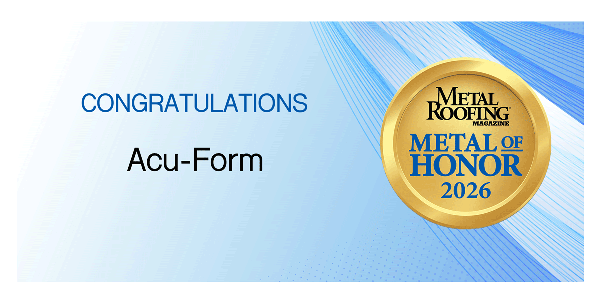 Metal of Honor 2026: Acu-Form