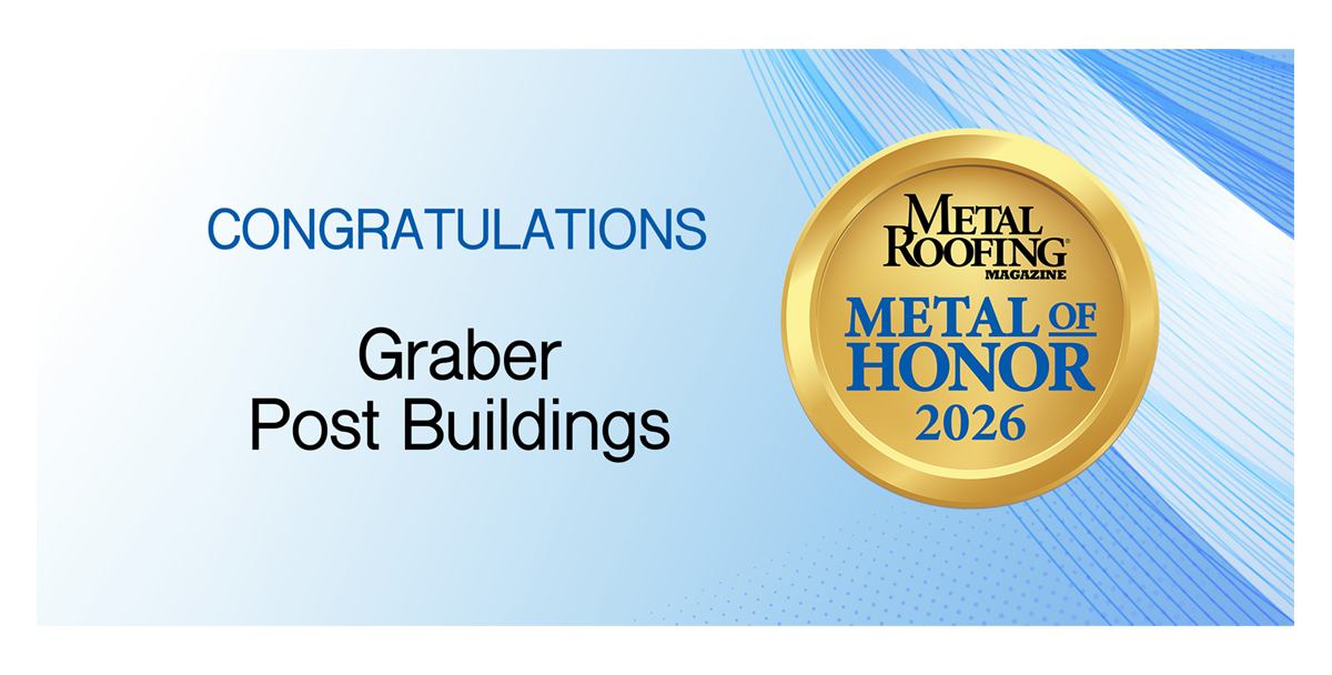 Metal of Honor 2026: Graber Post Buildings