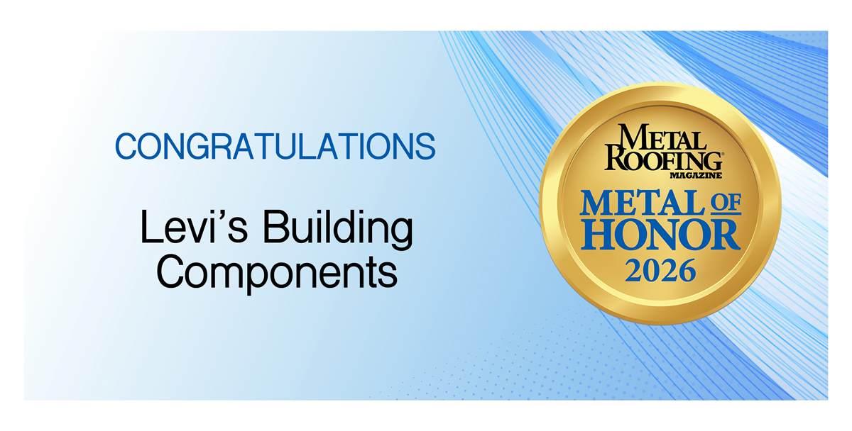 Metal of Honor 2026: Levi’s Building Components