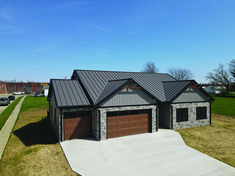 Exposed Fastener Roof System Combines Modern Design and Long-Term Value
